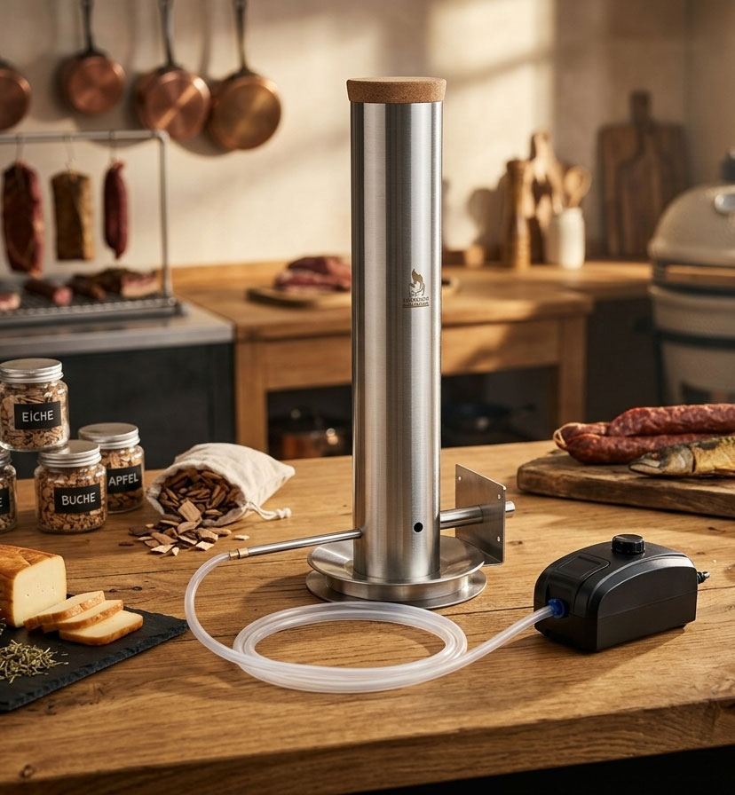 Ob im Grill, Smoker oder Räucherschrank – mit einem Kaltrauchgenerator können auch Einsteiger problemlos eigene Räucherspezialitäten herstellen.